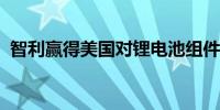 智利赢得美国对锂电池组件的税收抵免待遇