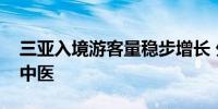 三亚入境游客量稳步增长 外国游客热衷体验中医