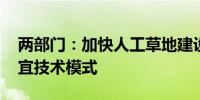 两部门：加快人工草地建设 推广草田轮作适宜技术模式