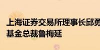 上海证券交易所理事长邱勇会见沙特公共投资基金总裁鲁梅延