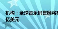 机构：全球音乐销售额将在2028年达到530亿美元