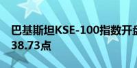 巴基斯坦KSE-100指数开盘上涨0.2%至78,538.73点