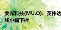 美光科技(MU.O)、英伟达(NVDA.O)股价短线小幅下挫