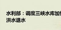 水利部：调度三峡水库加快长江2024年3号洪水退水