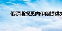 俄罗斯据悉向伊朗提供先进防空系统