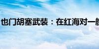 也门胡塞武装：在红海对一艘货船进行了打击