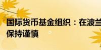 国际货币基金组织：在波兰恢复降息之前需要保持谨慎