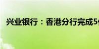 兴业银行：香港分行完成5亿美元债券发行