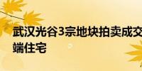 武汉光谷3宗地块拍卖成交36.77亿元将建高端住宅