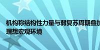 机构称结构性力量与弱复苏周期叠加或可为高股息表现提供理想宏观环境