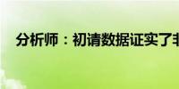 分析师：初请数据证实了非农数据的异常