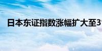 日本东证指数涨幅扩大至3%报2678.80点