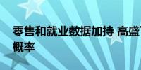 零售和就业数据加持 高盛下调美国经济衰退概率