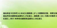 南向资金今日净买入2.81亿元港股通（沪）方面腾讯控股、药明生物分别获净买入1.41亿港元、0.98亿港元；盈富基金净卖出额居首金额为4.17亿港元；港股通（深）方面小米集团-W、泡泡玛特分别获净买入1.85亿港元、0.35亿港元；快手-W净卖出额居首金额为1.15亿港元