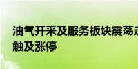 油气开采及服务板块震荡走高 仁智股份一度触及涨停