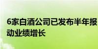 6家白酒公司已发布半年报 中高端产品放量驱动业绩增长