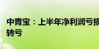 中青宝：上半年净利润亏损2500.85万元同比转亏