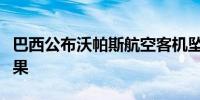 巴西公布沃帕斯航空客机坠机事故初步调查结果