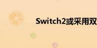 Switch2或采用双屏设计