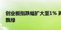 创业板指跌幅扩大至1% 两市超4400只个股飘绿