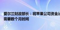 爱尔兰财政部长：将苹果公司资金从托管账户转移的过程将需要数个月时间