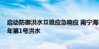 启动防御洪水Ⅱ级应急响应 南宁海事局积极应对郁江2024年第1号洪水