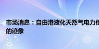 市场消息：自由港液化天然气电力使用下降显示出生产放缓的迹象