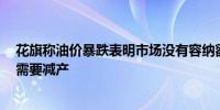 花旗称油价暴跌表明市场没有容纳额外供应的空间 OPEC+需要减产