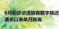 8月初步访港旅客数字接近450万人次 创全面通关以来单月新高