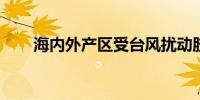 海内外产区受台风扰动胶价大幅上行