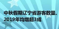 中秋假期辽宁省游客数量、旅游综合收入同比2019年均增超3成