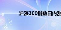 沪深300指数日内涨幅达2%