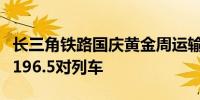 长三角铁路国庆黄金周运输今日启动计划增开196.5对列车