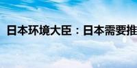 日本环境大臣：日本需要推动逐步淘汰煤电