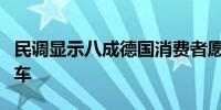 民调显示八成德国消费者愿意购买中国纯电汽车