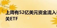 上周有52亿美元资金流入在美上市的中国相关ETF