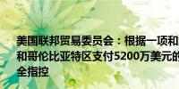 美国联邦贸易委员会：根据一项和解协议万豪同意向49个州和哥伦比亚特区支付5200万美元的罚款以解决类似的数据安全指控