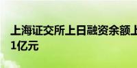 上海证交所上日融资余额上涨0.23%至8268.1亿元