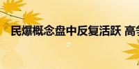 民爆概念盘中反复活跃 高争民爆冲击涨停