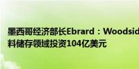 墨西哥经济部长Ebrard：Woodside Energy将在墨西哥燃料储存领域投资104亿美元