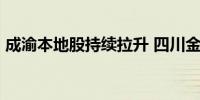 成渝本地股持续拉升 四川金顶等30余股涨停