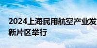 2024上海民用航空产业发展大会在上海临港新片区举行