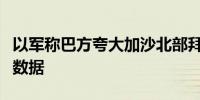 以军称巴方夸大加沙北部拜特拉希亚地区伤亡数据