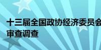 十三届全国政协经济委员会副主任张效廉接受审查调查