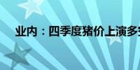 业内：四季度猪价上演多空“终极对决”