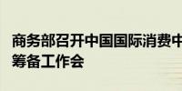 商务部召开中国国际消费中心城市精品消费月筹备工作会