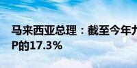 马来西亚总理：截至今年九月底建筑业占GDP的17.3%