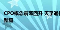 CPO概念震荡回升 天孚通信涨超6%续创历史新高