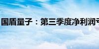 国盾量子：第三季度净利润亏损1977.47万元