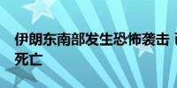 伊朗东南部发生恐怖袭击 已致10名边境警察死亡